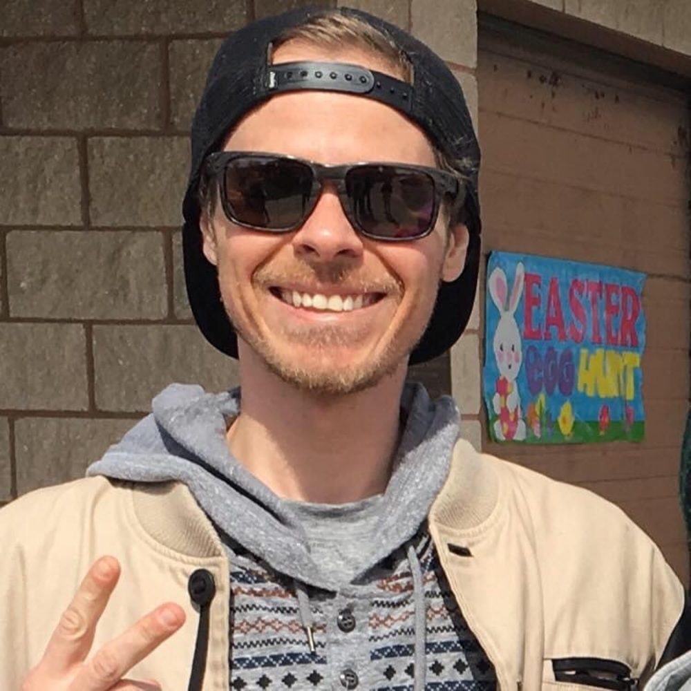 I love skateboarding, laughing and the Peace Sign